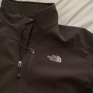 The North Face Dark Brown Softshell Jacket